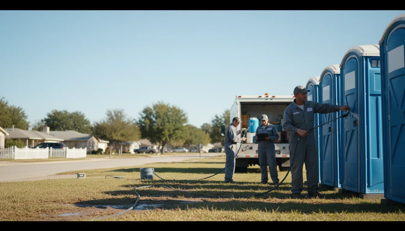Long-Term Portable Toilet Rental in Beaverton, AL near me